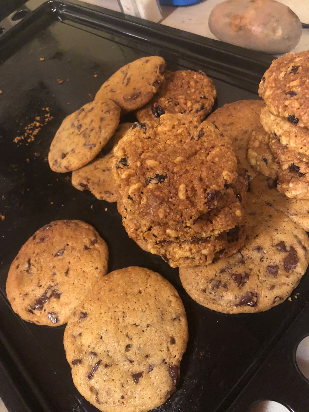 Galletas caseras de la receta de Charlie Salazar